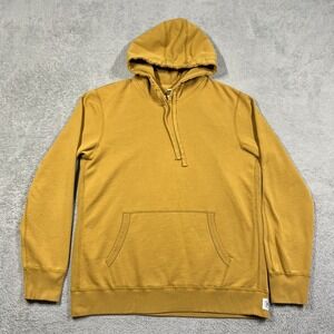 Reigning Champ Hoodie Mens Large Pullover Sweatshirt Midweght Terry Pima Cotton